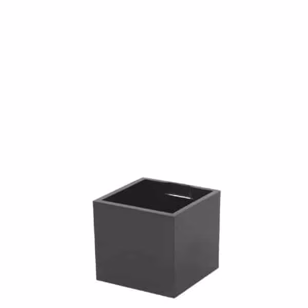 Magnetische plantenpot 4mm in de kleur gunmetal van het merk KalaMitica