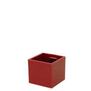 Magnetische (planten) pot 'Cube' 4cm van KalaMitica - meerdere kleuren 5 Magnetische plantenpot van 4mm in de kleur rood van het merk KalaMitica