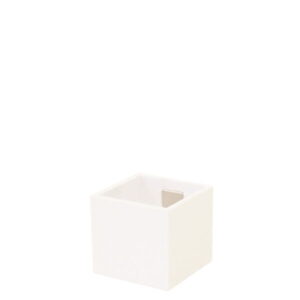 Magnetische (planten) pot 'Cube' 4cm van KalaMitica - meerdere kleuren 3 Magnetische plantenpot van 4mm in het wit van het merk KalaMitica
