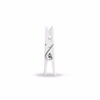 Knijpers met magneet wit 72mm 4 Witte magneetknijper van 72mm