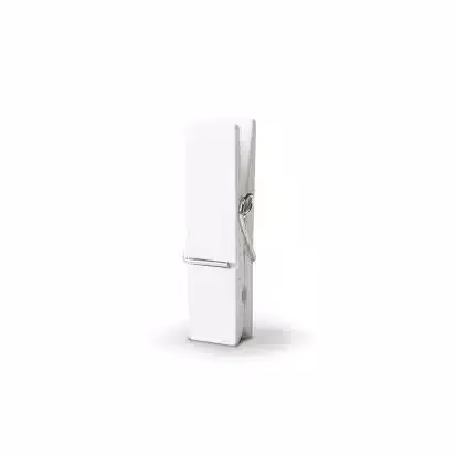 Witte knijper van 72mm met een magneet