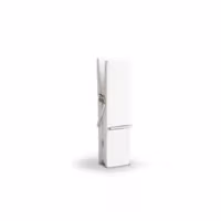 Knijpers met magneet wit 72mm 2 Knijper van 72mm met een magneet aan de achterzijde geplaatst