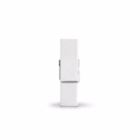 Knijpers met magneet wit 72mm 5 Witte knijper van 72mm lang en een magneetje