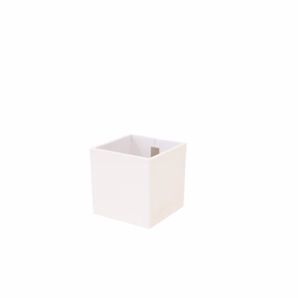 Magnetisch bakje van 6cm in wit