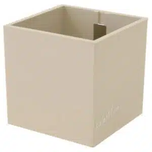 Magnetische (planten) pot 'Cube' 9cm van KalaMitica - meerdere kleuren 12 Magnetisch bakje 9 cm Ivory