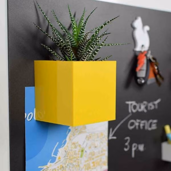 Magnetisch bakje voor op magneetborden met hoge draagkracht
