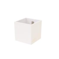 Magnetische planten pot van 9cm in het wit van KalaMitica