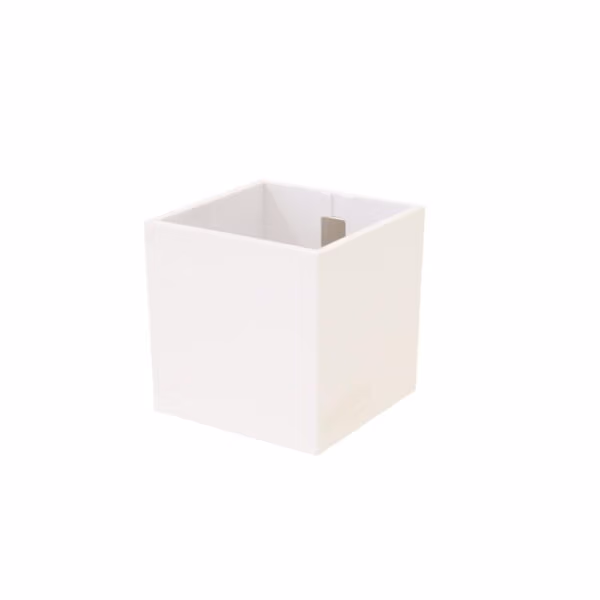 Magnetische planten pot van 9cm in het wit van KalaMitica