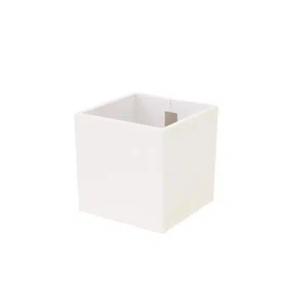 Magnetische planten pot van 9cm in het wit van KalaMitica