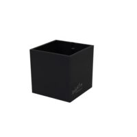 Magnetische planten pot van 9cm in het zwart van het merk KalaMitica