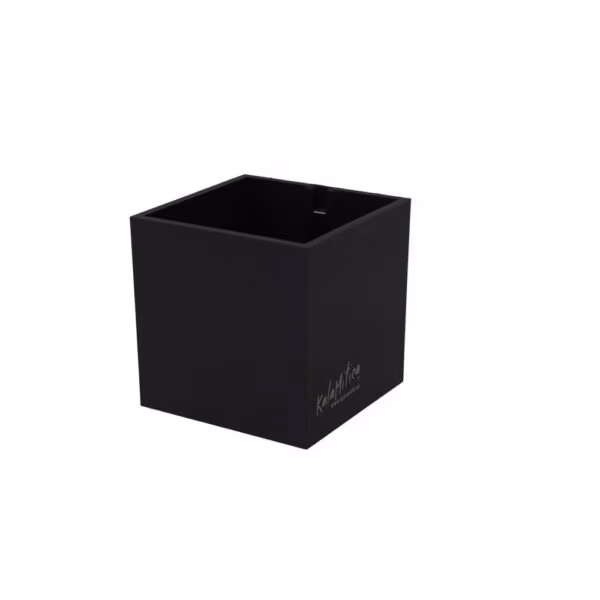 Magnetische planten pot van 9cm in het zwart van het merk KalaMitica