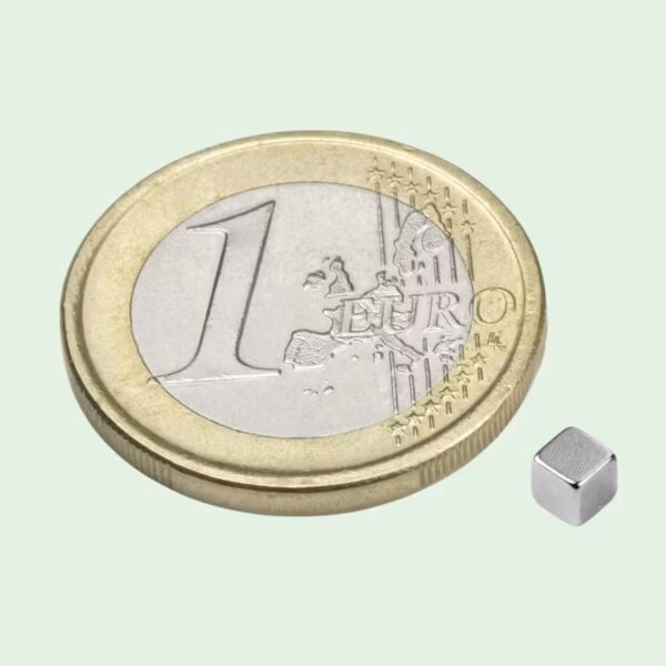 Magneetblok 3 x 3 x 3 mm