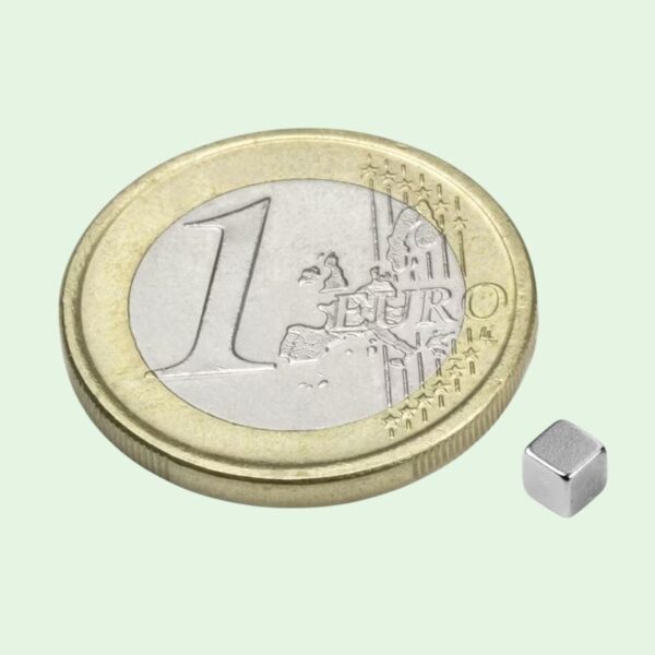 Magneetblok 3 x 3 x 3 mm