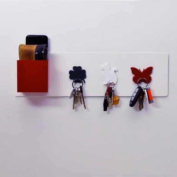 Magneetbord wit langwerpig KalaMitica 15x50cm
