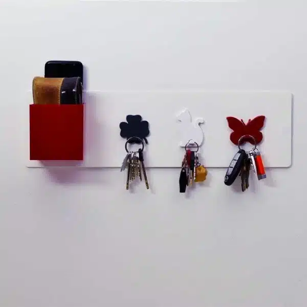 Magneetbord wit langwerpig KalaMitica 15x50cm
