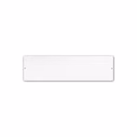 Magneetbord 14 x 50 cm - Zwart, Beige, Zilvergrijs, Wit 12 Wit langwerpig magneetbord 14x50cm