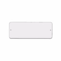 Magneetbord / Magnetisch krijtbord (14 x 50 cm) KalaMitica wit, beige en zwart 6 klein magneetbord in de kleur wit en de maat 9x24cm van het merk KalaMitica