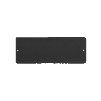 Magneetbord / Magnetisch krijtbord (14 x 50 cm) KalaMitica wit, beige en zwart 7 Klein magneetbord in het zwart van 9x24cm van het merk KalaMitica