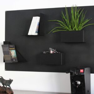 Groot Magneetbord 114 x 74 cm zwart, beige of wit 3 Magneetbord magnetisch krijtbord kalamitica 114x74cm