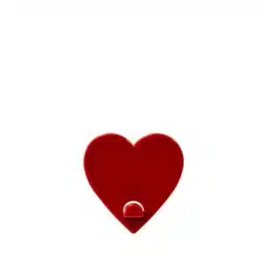 Magneethaak Hart KalaMitica rood of wit (houdkracht 500 gram) 5 Magneethaak hart kalamitica rood