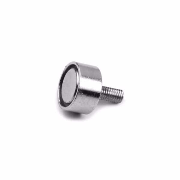 Zijkant potmagneet 10 mm met schroefdraad