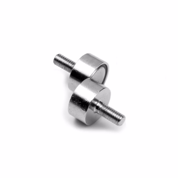 Potmagneten 10 mm met schroefdraad