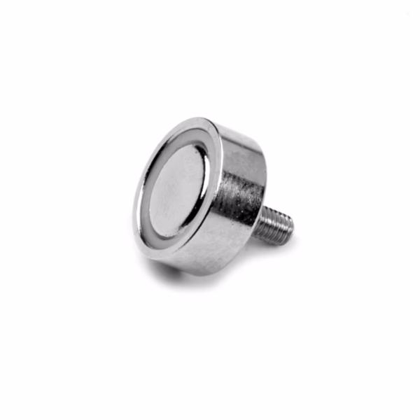 Zijkant potmagneet met schroefdraad 13 mm