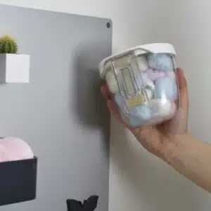 Magnetische voorraadpot met afsluitbare deksel van KalaMitica