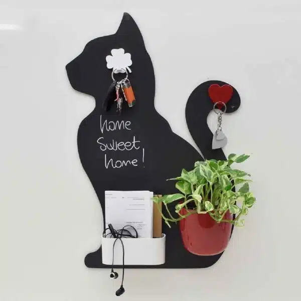 Magneetbord Kat / Magnetisch krijtbord - 56 x 38 cm