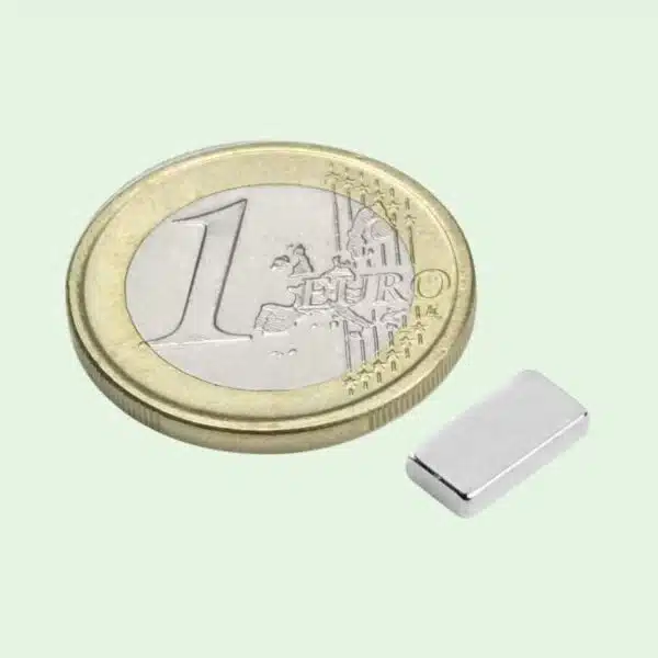Blokmagneet 10x5x2mm