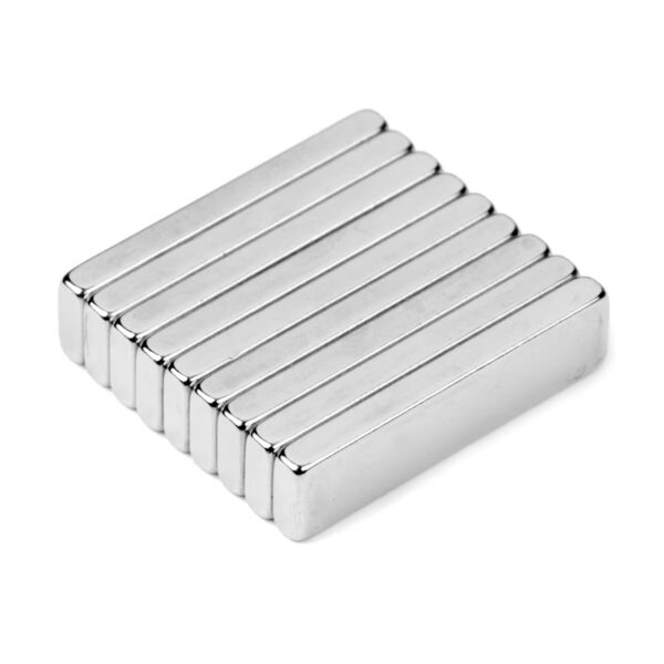 Blokmagneten 20 x 5 x 2 mm