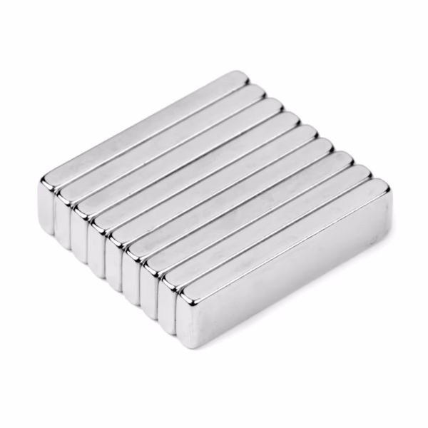 Blokmagneten 20 x 5 x 2 mm