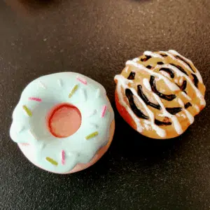 Koelkastmagneetjes 'Donuts and Bread' - 4 stuks 4 Koelkastmagneetjes Donuts and Bread 4 stuks detail e1733320399871