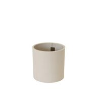 Magnetisch bakje 6cm cilinder ivory