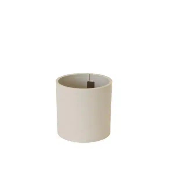 Magnetisch bakje 6cm cilinder ivory