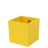 Magnetisch bakje geel 6 cm