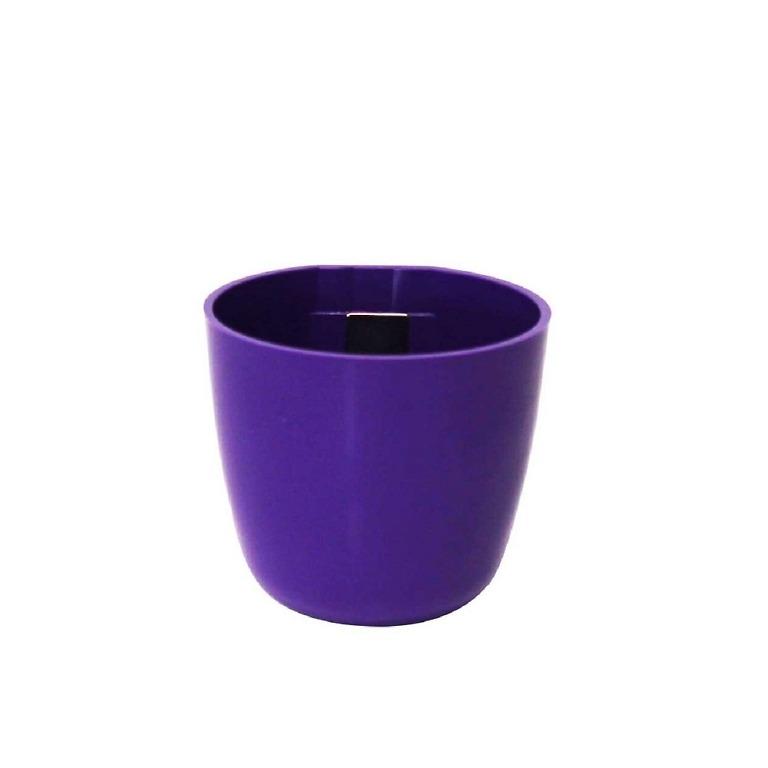 Magnetisch bakje rond violet 6cm