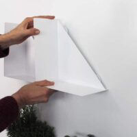Magnetische plank (L-vorm) in wit of zwart 3 Magnetische plank met een draagvermogen tot wel 5 kilo
