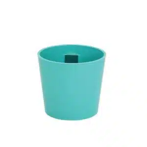 Magnetische pot conisch in de kleur tiffany 6 cm kleurrijk en sterk