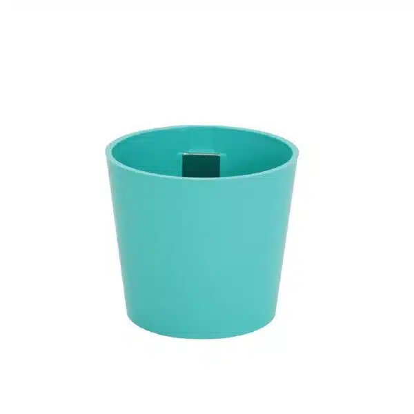 Magnetische pot conisch in de kleur tiffany 6 cm kleurrijk en sterk