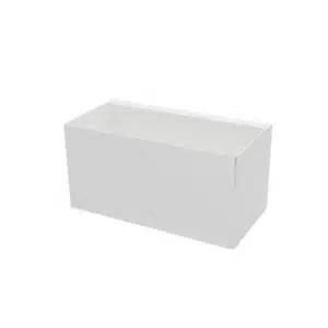 Magnetische bak metaal 25 cm (wit en zwart) 6 Metalen magnetisch bakje wit van KalaMitica