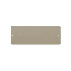 Klein Magneetbord / Magnetisch krijtbord van KalaMitica (9 x 24 cm) wit, beige en zwart 9 Smal magneetbord in de kleur beige van het Italiaanse merk KalaMitica van 9x24cm