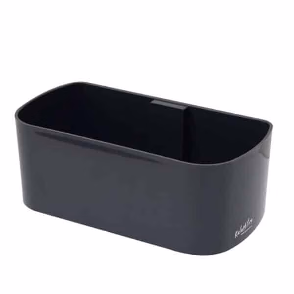 Magnetisch bakje met een sterke magneet in de kleur gunmetal van 22 cm