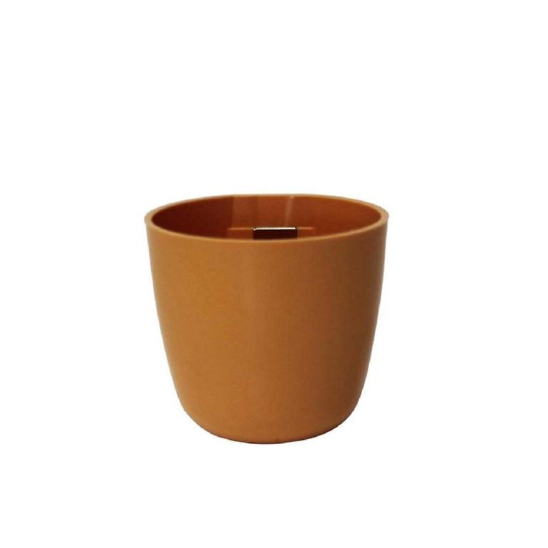 magnetische planten pot magnetisch bakje 6 cm doorsnede abrikoos