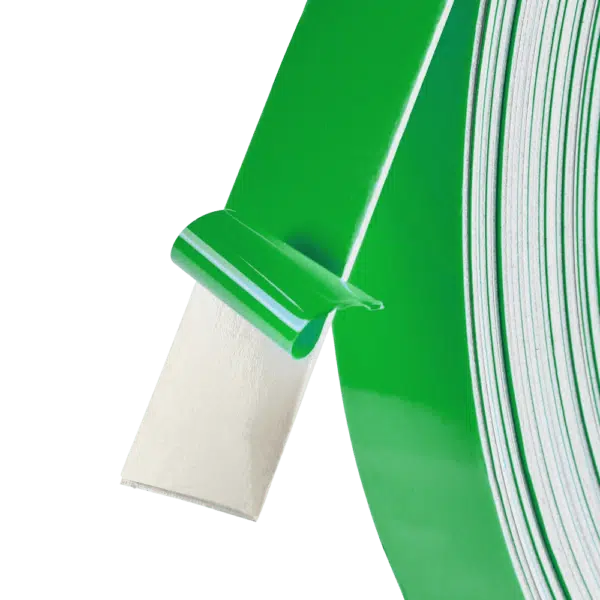 Zelfklevend magneetband voor magneten is voorzien van een sterke 3M laag waarmee de magneetstrip op iedere gladde en droge ondergrond geplakt kan worden.