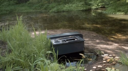 Magneetvissers stuiten op fortuin in New Yorkse vijver