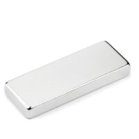 Grote blokmagneet 40 x 15 x 5 mm