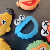 Koelkastmagneten Sesamstraat 4 Koelkast mageet Cookiemonster Sesamstraat e1733312598834
