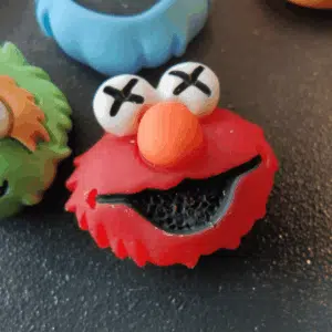 Koelkastmagneet met de afbeelding van Elmo uit Sesamstraat