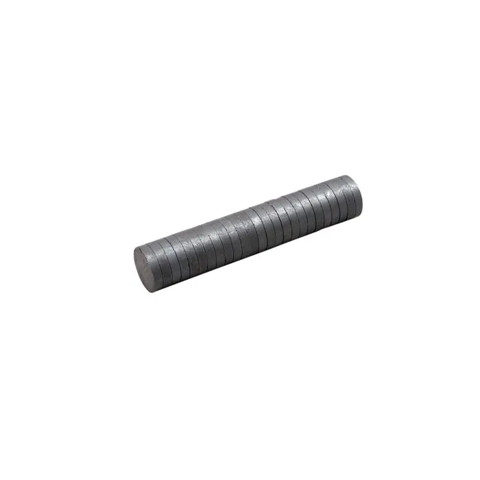 Ferriet magneet zonder coating